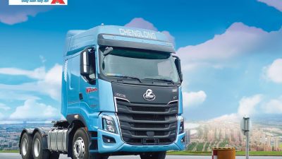 Xe Đầu Kéo Chenglong H7 385HP Power - 6x4 ( Cầu láp ) Màu xanh