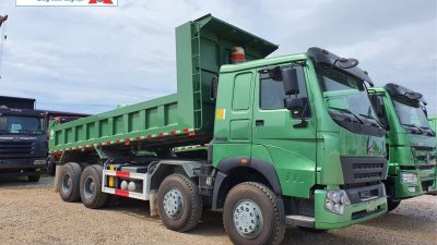 Ngoại thất XE BEN HOWO SUNHUK 4 CHÂN V7G