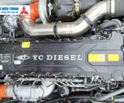 Động cơ Weichai WP12.445E50, dung tích 11.596cc, công suất cực đại 445 mã lực