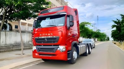 Xe Đầu Kéo Howo Sitrack T7H 440HP Cầu Dầu