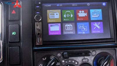 Xe Tải Veam VT260T-màn hình