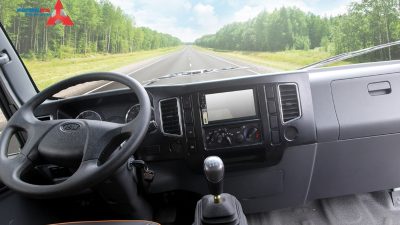 Xe tải veam VT340-nội thất