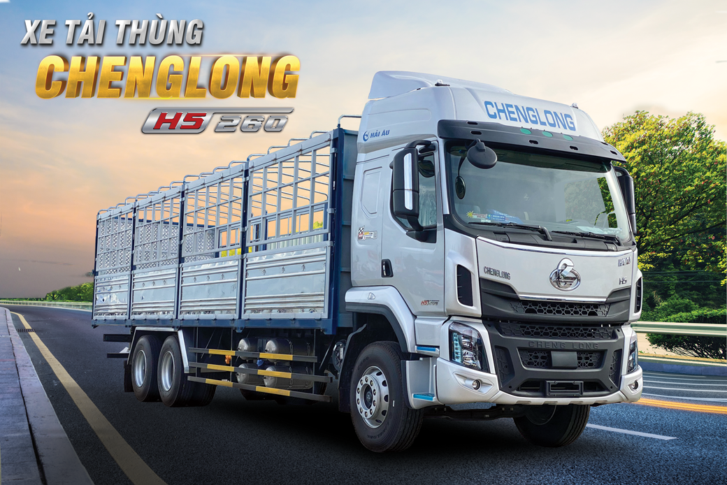 CHENGLONG H5 6X2R 260HP - THÙNG DÀI