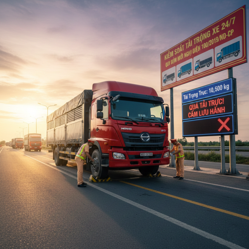 Giới hạn tải trọng xe tải - Ô Tô Miền Trung