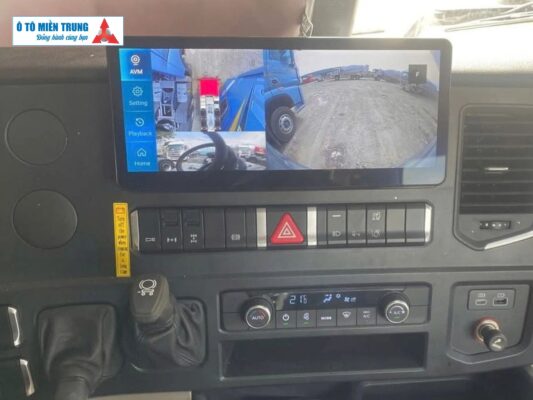 Đầu Kéo Howo TS7 460 màn hình