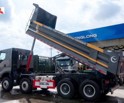 Thùng Ben Thép NM450 & Tháp Ben HYVA