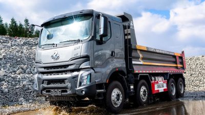 Xe Ben Chenglong H7 400HP 8x4 Cầu Dầu