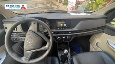 Nội thất ghế da cao cấp, vô lăng trợ lực điện EPS,