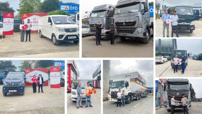 Bàn giao xe tại đại lý ô tô miền trung