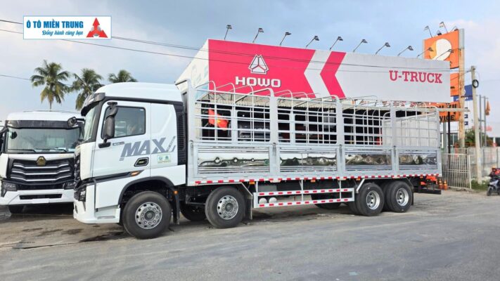 Ngoại thất xe tải thùng Howo