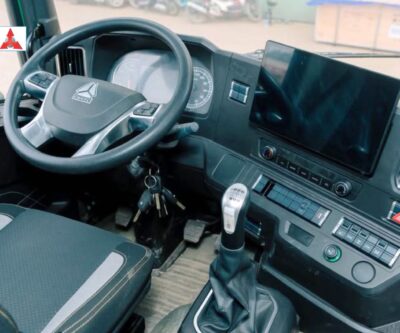 CABIN NỘI THẤT XE BEN V5X 350 HP 4 CHÂN