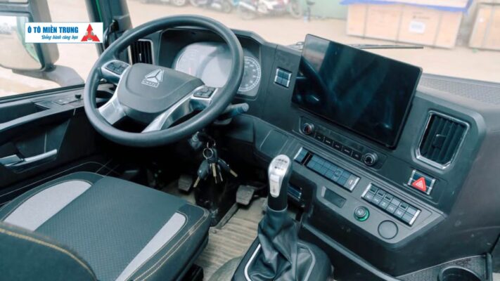 CABIN NỘI THẤT XE BEN V5X 350 HP 4 CHÂN