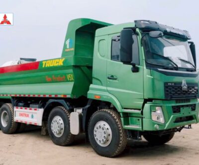 NGOẠI THẤT MẪU XE BEN V5X 350 HP 2026