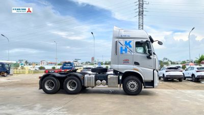 Ngoại Thất Tối Ưu Hóa Động Lực Học Trên Xe Đầu Kéo HK 470HP