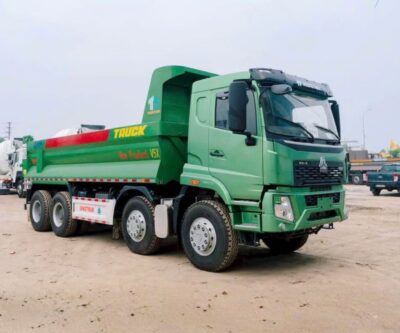 XE BEN HOWO 4 CHÂN V5X 350 HP THÙNG ĐÚC