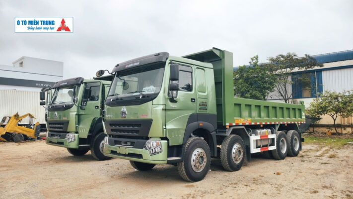 Xe ben Howo 4 chân (8x4)