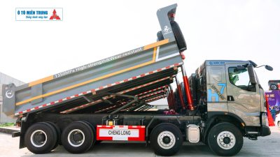 Xe tải ben Chenglong H7 350HP - 4 chân cầu dầu