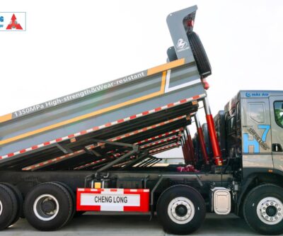 Xe tải ben Chenglong H7 350HP - 4 chân cầu dầu