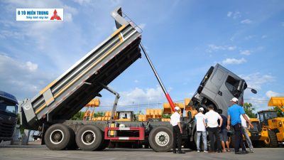 Xe ben Chenglong 4 chân - Phù hợp mọi công trình