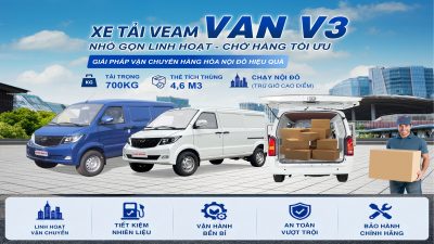 veam van v3 tải trọng 700kg