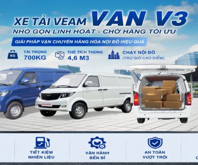 veam van v3 tải trọng 700kg