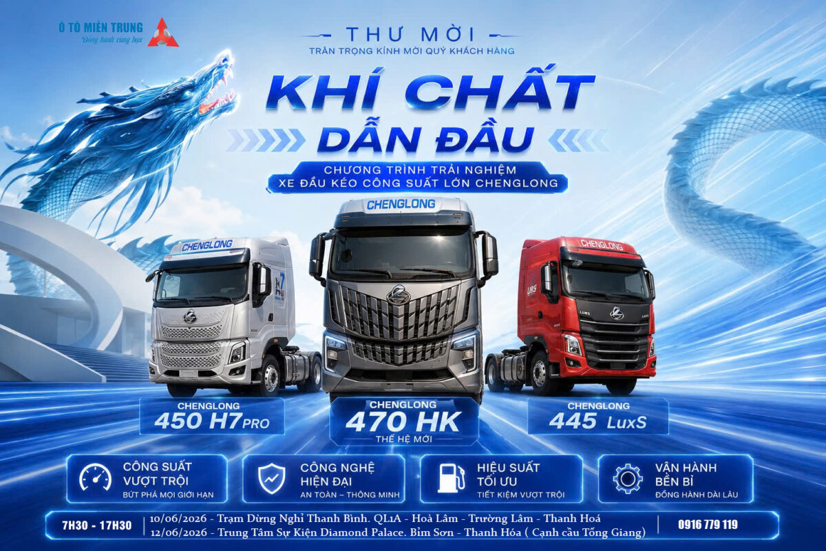 roadshow đầu kéo chenglong