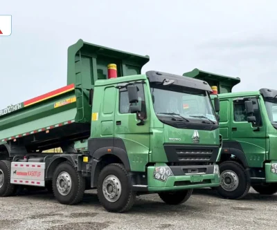 HOWO V7G 380HP 4 chân (8x4) thùng U đúc phiên bản 2026