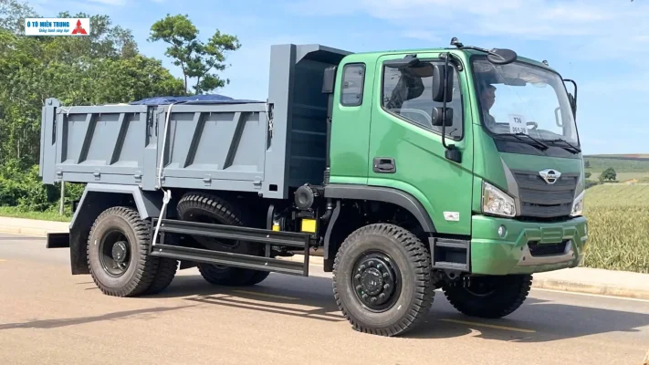 Xương sống gầm bệ và độ chịu lực của lòng thùng Veam Forland X160 