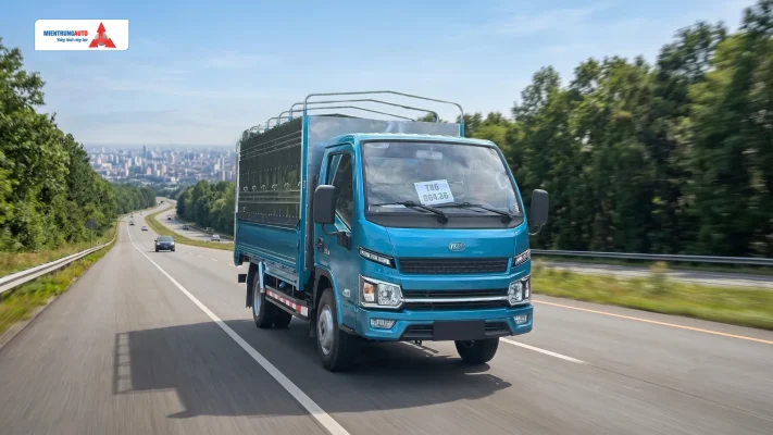 Xe Tải Nhẹ Máy Dầu - Veam S80 Màu Xanh Ngọc