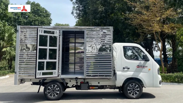 Xe Tải Nhẹ Veam T25 - Thùng Kín Màu Trắng