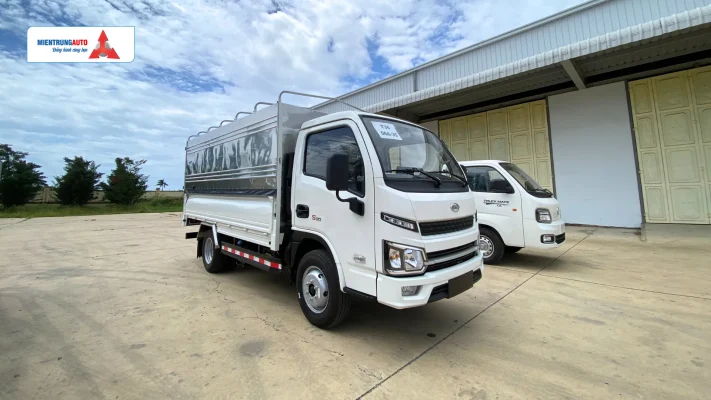 Xe tải Veam thùng mui bạt - máy dầu