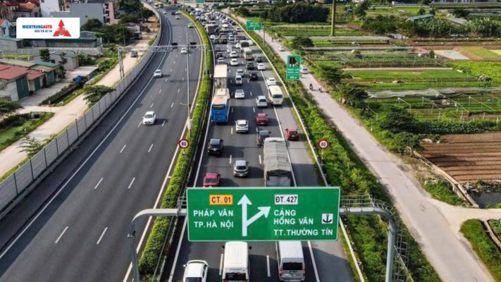 xử phạt lỗi khoảng cách an toàn trên cao tốc