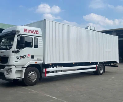 Xe Tải thùng Shacman L5000 220Hp Thùng Kín