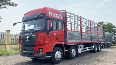 xe tải Shacman 4 Chân X3000 400HP
