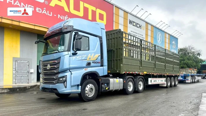 Đầu kéo Howo TS7-H 460HP động cơ Weichai mạnh mẽ tiết kiệm nhiên liệu