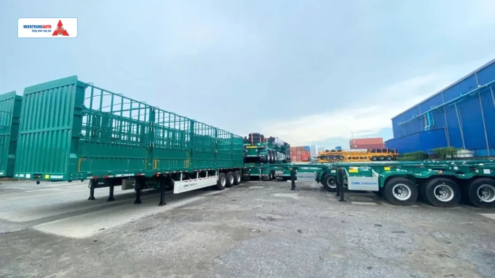 Sơ Mi Rơ Moóc CIMC - Đại lý tại Thanh Hoá