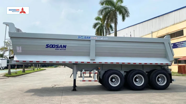 Moóc ben tự đổ - Đại lý Moóc tại Thanh Hoá